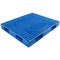 Blaue 4 Weisen-Eintritts-Palette HDPE leichte Kunststoffpaletten sondern gegenübergestellt aus