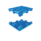 HDPE Kunststoffpaletten Soem SGS blaue aufbereitete Vierwegseintritts-Palette