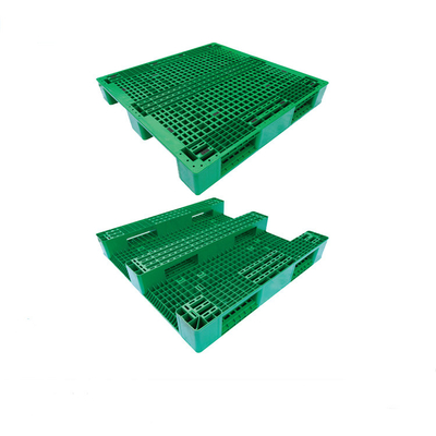 Grüne perforierte Palette HDPE Lager-Kunststoffpalette 1500x1500mm
