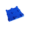 1200*1000*150mm Plastik- Versand- Paletten blaue feste Spitzen-Rackable-Palette