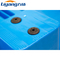 Blaue Plastik-EPAL-Europalette HDPE Paletten-einzelnes Vierwegsgesicht