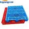 Wegwerfpaket HDPE Paletten eine Weisen-Kunststoffpalette blaues ISO9001