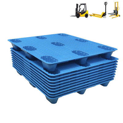 HDPE Simplex 9 Fuß Lager-Transport-Kunststoffpaletten stapelnd
